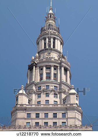 Stock Image -  Cleveland, OH, Ohio, Downtown, Union Station, Tower City Center. Fotosearch