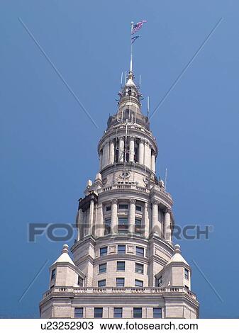 Cleveland, OH, Ohio, Downtown, Union Station, Tower City Center View Large Photo Image Stock Image - Cleveland, OH, Ohio, Downtown, Union Station, Tower City Center. Fotosearch