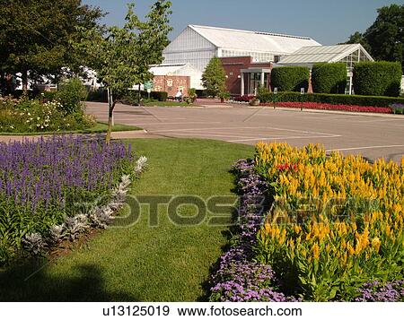 Stock Photo -  Cleveland, OH, Ohio, Rockefeller Park, City of Cleveland Greenhouse Botanical Garden. Fotosearch