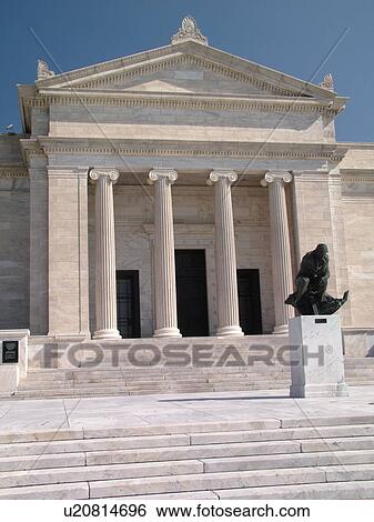 Stock Photograph -  Cleveland, OH, Ohio, Wade Park, Cleveland Museum of Art, University Circle Area. Fotosearch