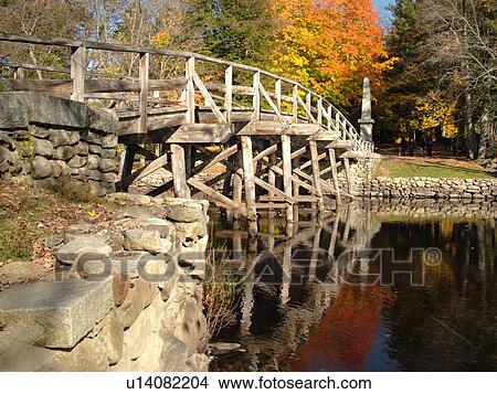 Concord, MA, Massachusetts, Lexington, Minute Man National Historical Park, North Bridge View Large Photo Image Picture - Concord, MA, Massachusetts, Lexington, Minute Man National Historical Park, North Bridge. Fotosearch