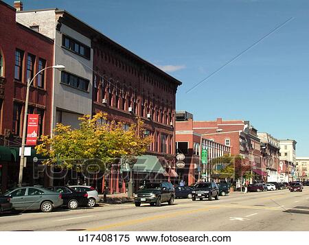 Stock Photography -  Concord, NH, New Hampshire, Main Street. Fotosearch