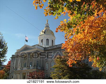 Concord, NH, New Hampshire, State House, State Capitol View Large Photo Image Stock Image - Concord, NH, New Hampshire, State House, State Capitol. Fotosearch