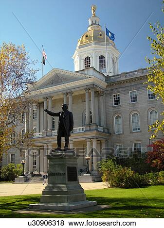 Concord, NH, New Hampshire, State House, State Capitol, John Parker Hale statue View Large Photo Image Stock Photo - Concord, NH, New Hampshire, State House, State Capitol, John Parker Hale statue. Fotosearch
