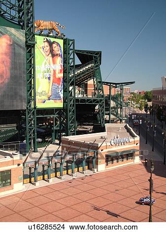Detroit, MI, Michigan, Motor City, Comerica Park, Stadium, Detroit Tigers, MLB, Baseball View Large Photo Image Picture - Detroit, MI, Michigan, Motor City, Comerica Park, Stadium, Detroit Tigers, MLB, Baseball. Fotosearch