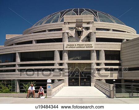 Detroit, MI, Michigan, Motor City, Charles H. Wright Museum of African American History View Large Photo Image Picture - Detroit, MI, Michigan, Motor City, Charles H. Wright Museum of African American History. Fotosearch