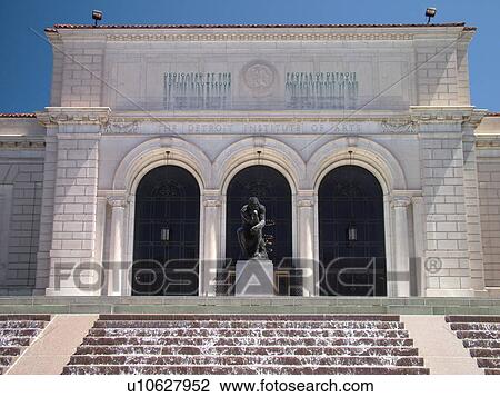 Stock Image -  Detroit, MI, Michigan, Motor City, The Detroit Institute of Arts. Fotosearch