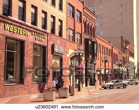 Stock Image -  Duluth, MN, Minnesota, Downtown, Superior Street. Fotosearch