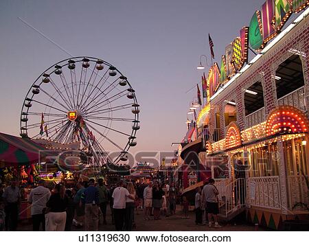 Essex Junction, VT, Vermont, Champlain Valley Fair, Ferris Wheel, evening View Large Photo Image Stock Image - Essex Junction, VT, Vermont, Champlain Valley Fair, Ferris Wheel, evening. Fotosearch