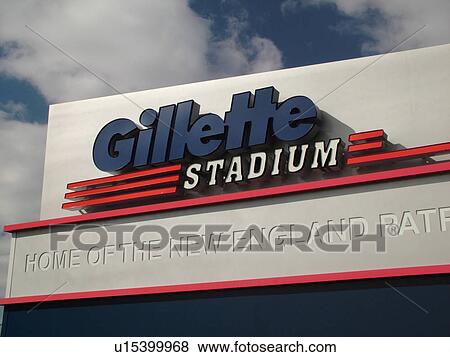 Stock Photo -  Foxboro, MA, Massachusetts, Boston, Gillette Stadium, New England Patriots, football. Fotosearch
