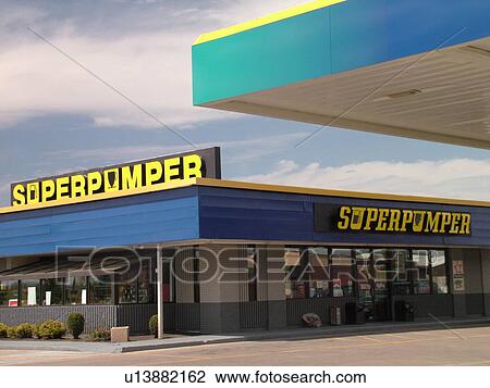 Grand Forks, ND, North Dakota, Gas Station, Superpumper View Large Photo Image Stock Image - Grand Forks, ND, North Dakota, Gas Station, Superpumper. Fotosearch