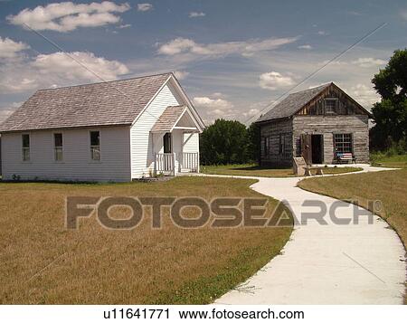 Grand Forks, ND, North Dakota, Myra Museum and Campbell House, One Room Schoolhouse, Log Post Office and Country Store View Large Photo Image Stock Image - Grand Forks, ND, North Dakota, Myra Museum and Campbell House, One Room Schoolhouse, Log Post Office and Country Store. Fotosearch