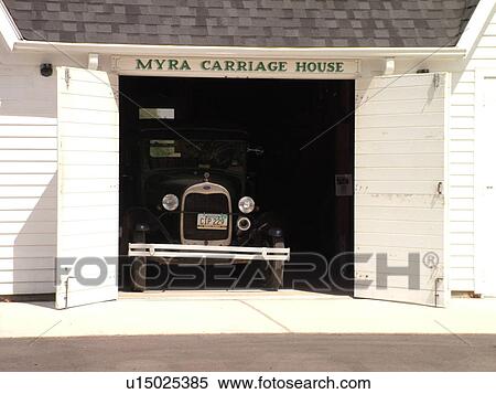 Stock Photography -  Grand Forks, ND, North Dakota, Myra Museum and Campbell House, Carriage House. Fotosearch