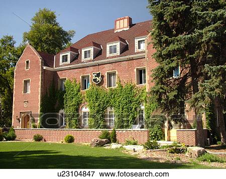Stock Photo -  Grand Forks, ND, North Dakota, University of North Dakota, campus. Fotosearch