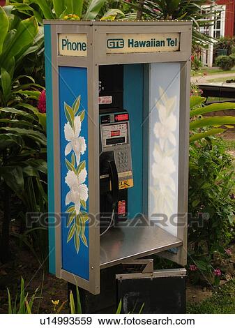 Hanalei, Princeville, Kauai, HI, Hawaii, North shore, Hawaiian telephone, booth View Large Photo Image Stock Photo - Hanalei, Princeville, Kauai, HI, Hawaii, North shore, Hawaiian telephone, booth. Fotosearch