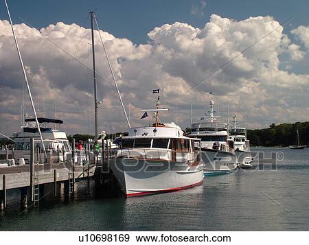 Harbor Springs, MI, Michigan, Lake Michigan, marina, pier, dock, boats View Large Photo Image Stock Photo - Harbor Springs, MI, Michigan, Lake Michigan, marina, pier, dock, boats. Fotosearch