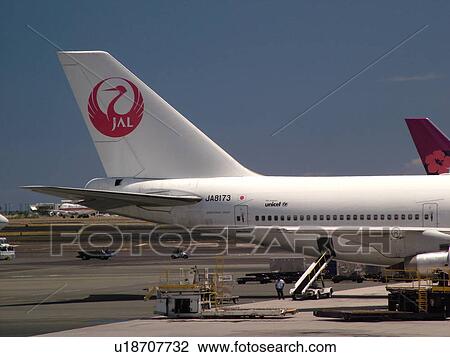Stock Image -  Honolulu, Oahu, HI, Hawaii, Honolulu International Airport. Fotosearch