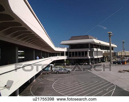 Stock Photo -  Honolulu, Oahu, HI, Hawaii, Honolulu International Airport. Fotosearch