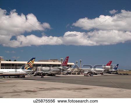 Honolulu, Oahu, HI, Hawaii, Honolulu International Airport View Large Photo Image Stock Photograph - Honolulu, Oahu, HI, Hawaii, Honolulu International Airport. Fotosearch