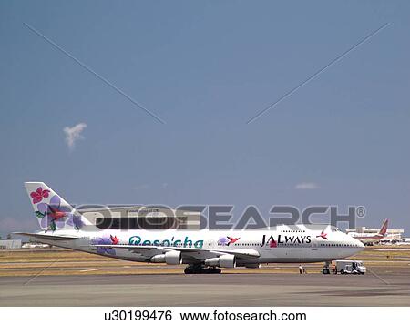 Stock Photograph -  Honolulu, Oahu, HI, Hawaii, Honolulu International Airport. Fotosearch