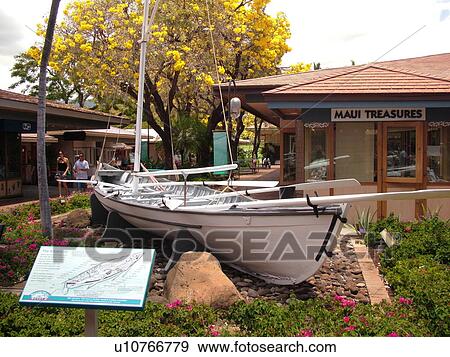 Kaanapali, Maui, HI, Hawaii, Whaler's Village and Whaler's Village Museum, whaling boat View Large Photo Image Stock Photo - Kaanapali, Maui, HI, Hawaii, Whaler's Village and Whaler's Village Museum, whaling boat. Fotosearch