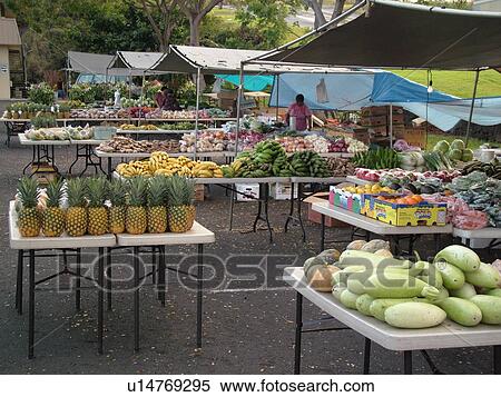 Kailua-Kona, Big Island, Island of Hawaii, HI, Hawaii, farmer's market, produce View Large Photo Image Stock Photography - Kailua-Kona, Big Island, Island of Hawaii, HI, Hawaii, farmer's market, produce. Fotosearch