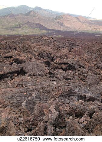 Stock Image -  La Perouse, Maui, HI, Hawaii, Ahihi-Kinau Natural Area Reserve, Lava Flow Field. Fotosearch