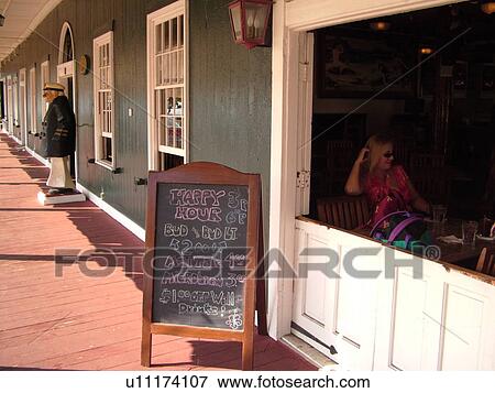 Lahaina, Maui, HI, Hawaii, Pioneer Inn, bar View Large Photo Image Stock Photo - Lahaina, Maui, HI, Hawaii, Pioneer Inn, bar. Fotosearch