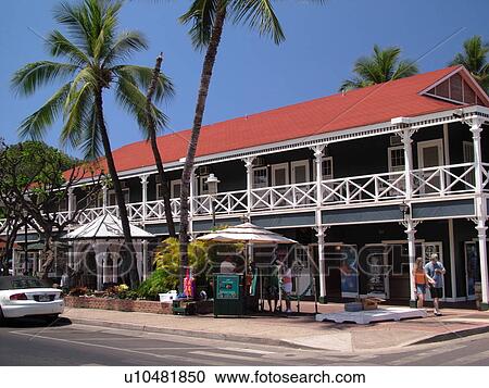 Lahaina, Maui, HI, Hawaii, West Maui, Historic Downtown, Pioneer Inn, shops View Large Photo Image Stock Image - Lahaina, Maui, HI, Hawaii, West Maui, Historic Downtown, Pioneer Inn, shops. Fotosearch