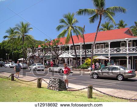 Lahaina, Maui, HI, Hawaii, West Maui, Historic Downtown, Pioneer Inn, shops View Large Photo Image Stock Image - Lahaina, Maui, HI, Hawaii, West Maui, Historic Downtown, Pioneer Inn, shops. Fotosearch