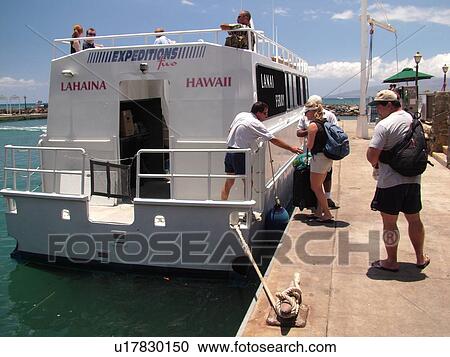 Lahaina, Maui, HI, Hawaii, West Maui, Lahaina Harbor, Lanai Expeditions Two Ferry, passenger ferry View Large Photo Image Stock Image - Lahaina, Maui, HI, Hawaii, West Maui, Lahaina Harbor, Lanai Expeditions Two Ferry, passenger ferry. Fotosearch