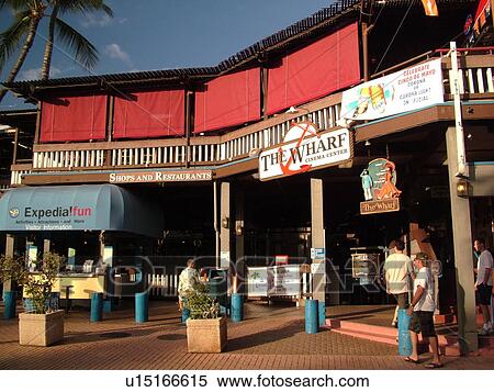 Lahaina, Maui, HI, Hawaii, West Maui, Historic Downtown, Front Street, The Wharf View Large Photo Image Stock Photography - Lahaina, Maui, HI, Hawaii, West Maui, Historic Downtown, Front Street, The Wharf. Fotosearch