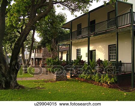 Lahaina, Maui, HI, Hawaii, West Maui, Historic Downtown, Front Street, Baldwin Home, Missionary Home of The Reverend Dwight Baldwin View Large Photo Image Stock Photography - Lahaina, Maui, HI, Hawaii, West Maui, Historic Downtown, Front Street, Baldwin Home, Missionary Home of The Reverend Dwight Baldwin. Fotosearch