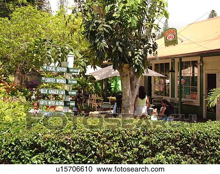Lanai, HI, Hawaii, Lanai City, CafT 565 View Large Photo Image Stock Image - Lanai, HI, Hawaii, Lanai City, CafT 565. Fotosearch