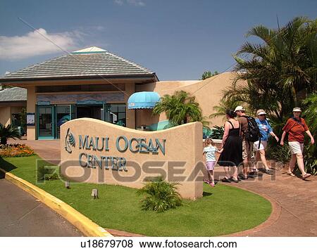 Stock Photo -  Maalaea, Maui, HI, Hawaii, Maui Ocean Center, Aquarium, Marine Center. Fotosearch