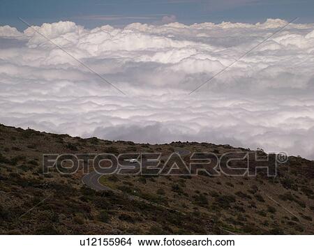 Maui, HI, Hawaii, Haleakala National Park, volcano, Haleakala Crater Road View Large Photo Image Picture - Maui, HI, Hawaii, Haleakala National Park, volcano, Haleakala Crater Road. Fotosearch