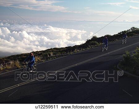 Maui, HI, Hawaii, Haleakala National Park, Haleakala Crater Road, bike down a volcano View Large Photo Image Stock Image - Maui, HI, Hawaii, Haleakala National Park, Haleakala Crater Road, bike down a volcano. Fotosearch
