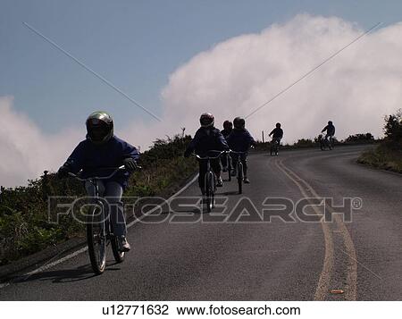 Maui, HI, Hawaii, Haleakala National Park, biking down the volcano View Large Photo Image Stock Image - Maui, HI, Hawaii, Haleakala National Park, biking down the volcano. Fotosearch