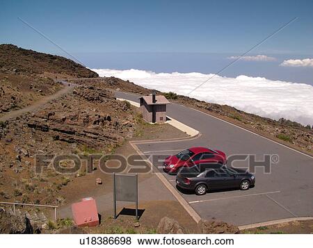 Maui, HI, Hawaii, Haleakala National Park, Kalahaku Overlook, volcano View Large Photo Image Stock Photo - Maui, HI, Hawaii, Haleakala National Park, Kalahaku Overlook, volcano. Fotosearch