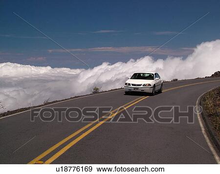 Maui, HI, Hawaii, Haleakala National Park, volcano, Haleakala Crater Road View Large Photo Image Stock Photo - Maui, HI, Hawaii, Haleakala National Park, volcano, Haleakala Crater Road. Fotosearch