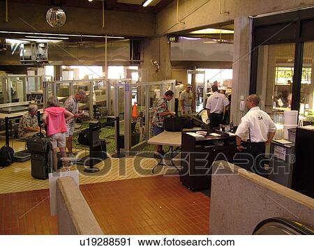Stock Image -  Maui, HI, Hawaii, Kahului Airport. Fotosearch