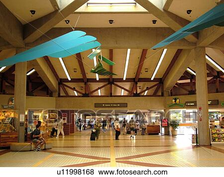 Stock Photo -  Maui, HI, Hawaii, Kahului Airport. Fotosearch