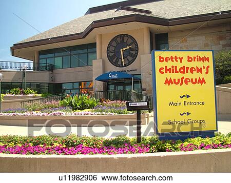 Stock Photograph -  Milwaukee, WI, Wisconsin, Downtown, Betty Brinn Children's Museum. Fotosearch