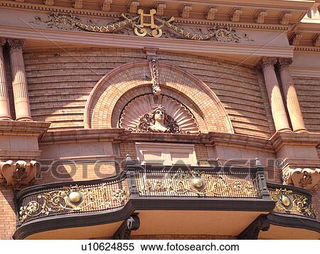 Stock Photography -  Milwaukee, WI, Wisconsin, Downtown, Pabst Theater (Victorian Baroque style), fatade. Fotosearch
