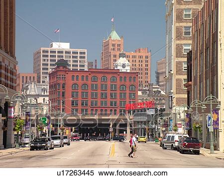 Milwaukee, WI, Wisconsin, Downtown from Historic Third Ward View Large Photo Image Stock Photography - Milwaukee, WI, Wisconsin, Downtown from Historic Third Ward. Fotosearch