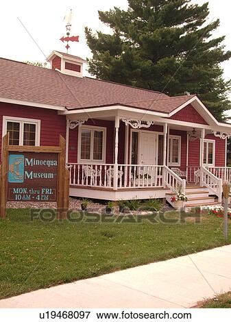 Minocqua, WI, Wisconsin, Minocqua Museum View Large Photo Image Stock Photo -  Minocqua, WI, Wisconsin, Minocqua Museum. Fotosearch