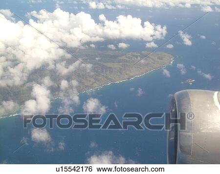 Molokai, HI, Hawaii, aerial View Large Photo Image Stock Photograph - Molokai, HI, Hawaii, aerial. Fotosearch