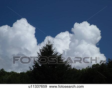 Montpelier, VT, Vermont, Cumulus Clouds, blue sky View Large Photo Image Stock Photo - Montpelier, VT, Vermont, Cumulus Clouds, blue sky. Fotosearch