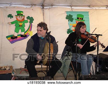 Montpelier, VT, Vermont, St. Patrick's Day, musicians, performing, celebration View Large Photo Image Stock Photo - Montpelier, VT, Vermont, St. Patrick's Day, musicians, performing, celebration. Fotosearch