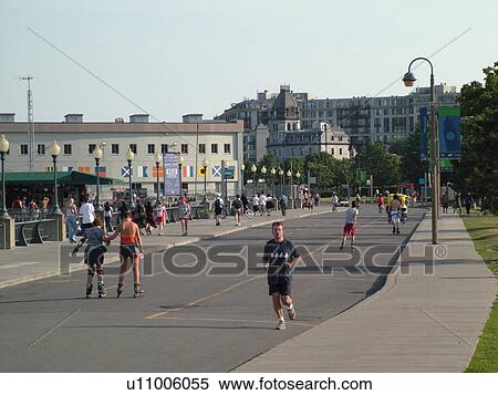 Montreal, Canada, QC, Quebec, Old Port, Old Montreal, waterfront, riverwalk View Large Photo Image Stock Photography - Montreal, Canada, QC, Quebec, Old Port, Old Montreal, waterfront, riverwalk. Fotosearch